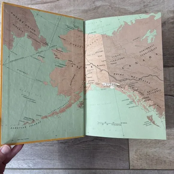 Vtg Alaska Hardcover 1988 Book Coffee Table Decor Michener 1st Ed 1st Print - Picture 6 of 12